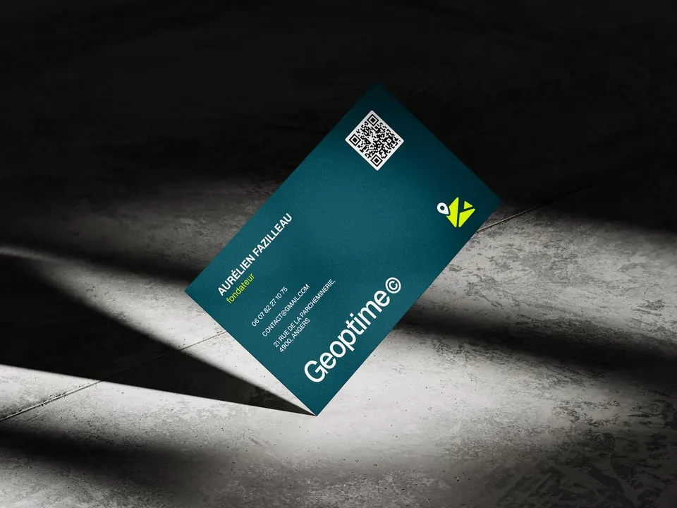 Carte de visite Geoptime